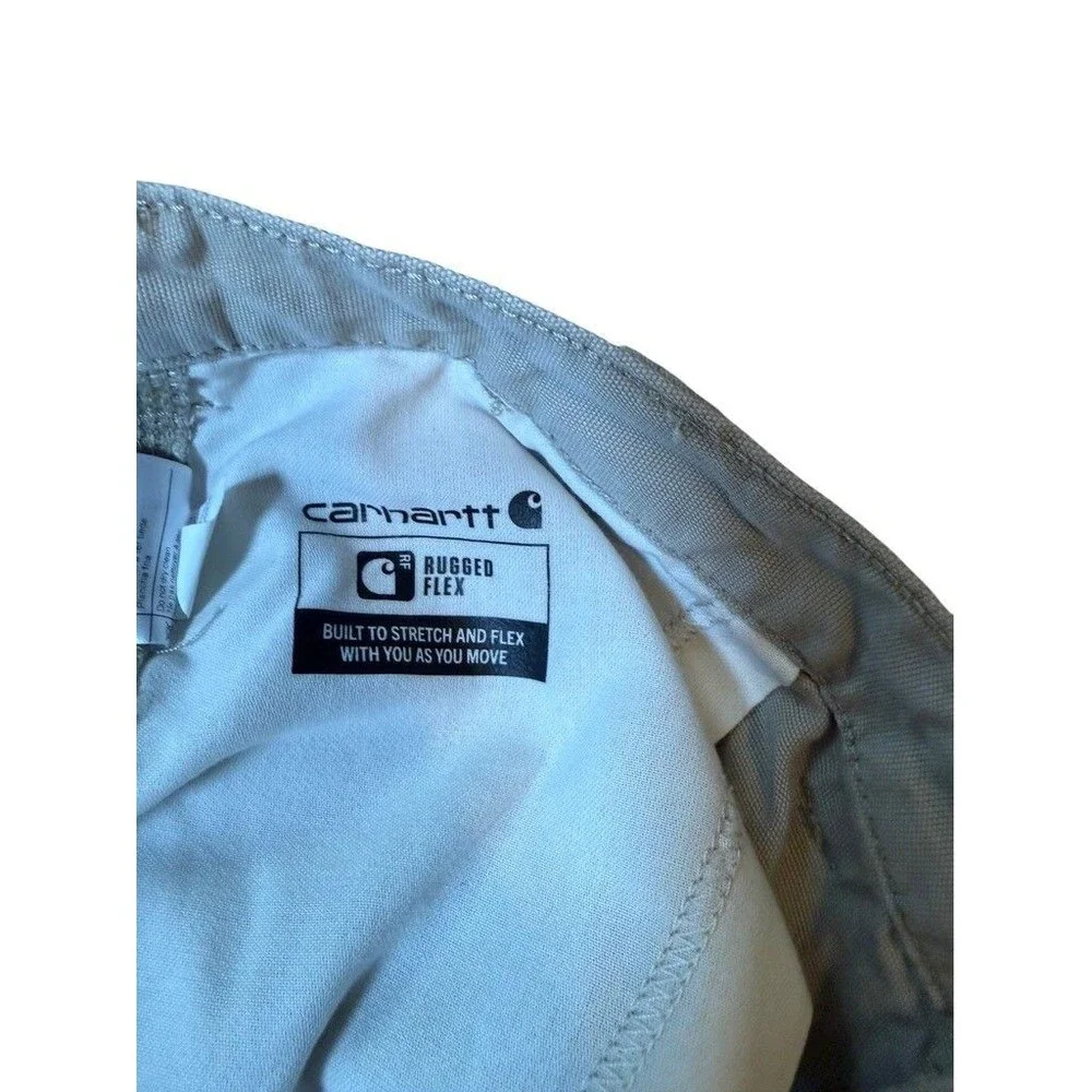 Carhartt Mens Work Pants Size 44x30 Relaxed Fit Rugged Flex Canvas Lot of 2